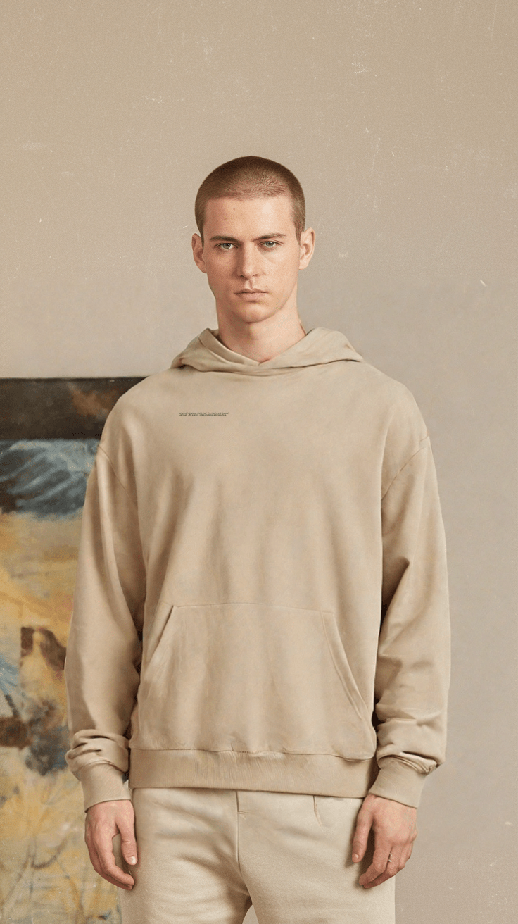 Desert Sand Organic Hoodie