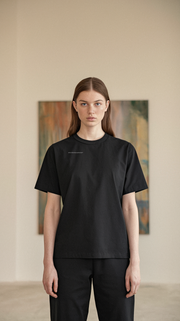 Black Ether Essential Organic Tee